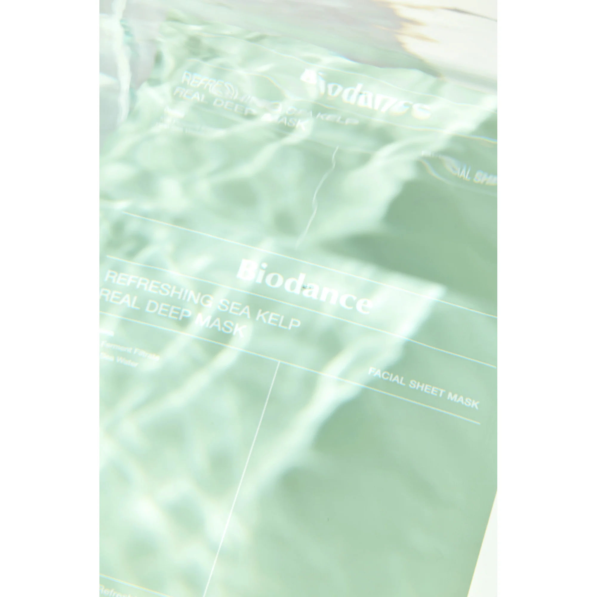 Mask Refreshing Sea Kelp Real Deep Mask - Maschera Lenitiva viso, Maschera Illuminante viso, Maschera Purificante viso