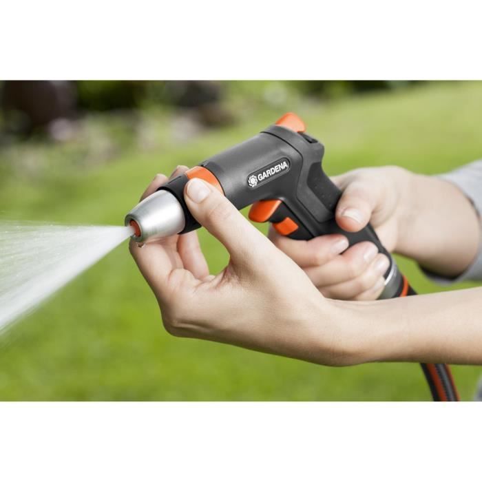 Pistola de limpieza + conexión Aquastop de alta calidad – Protección antihielo – Sistema original GARDENA – Kit completo – 5 años de garantía