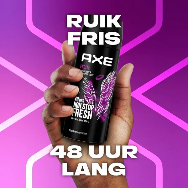 Axe Excite dezodorants un ķermeņa aerosols<br>150ml