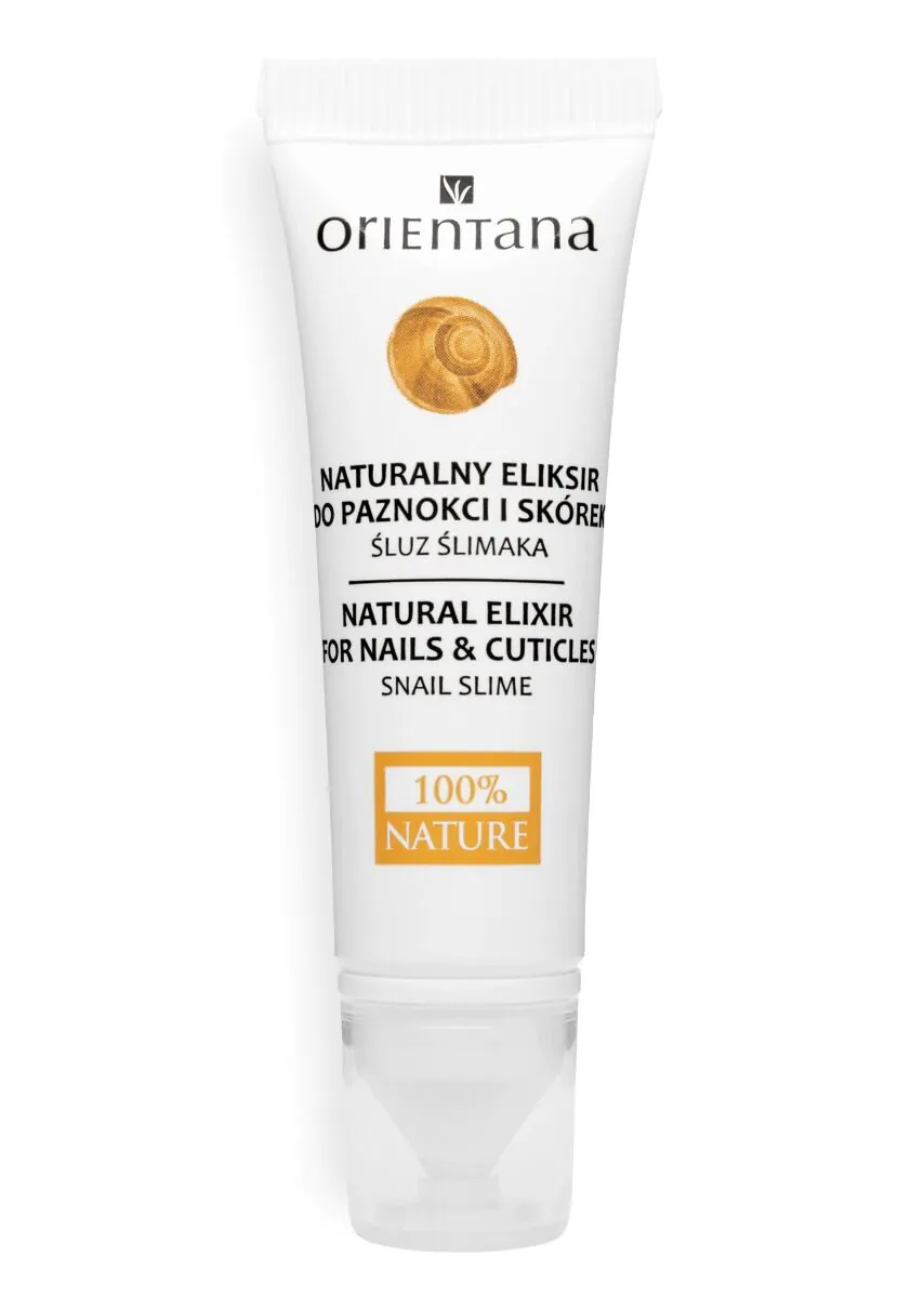 Orientana Naturalny eliksir do paznokci i skórek ze śluzem ślimaka