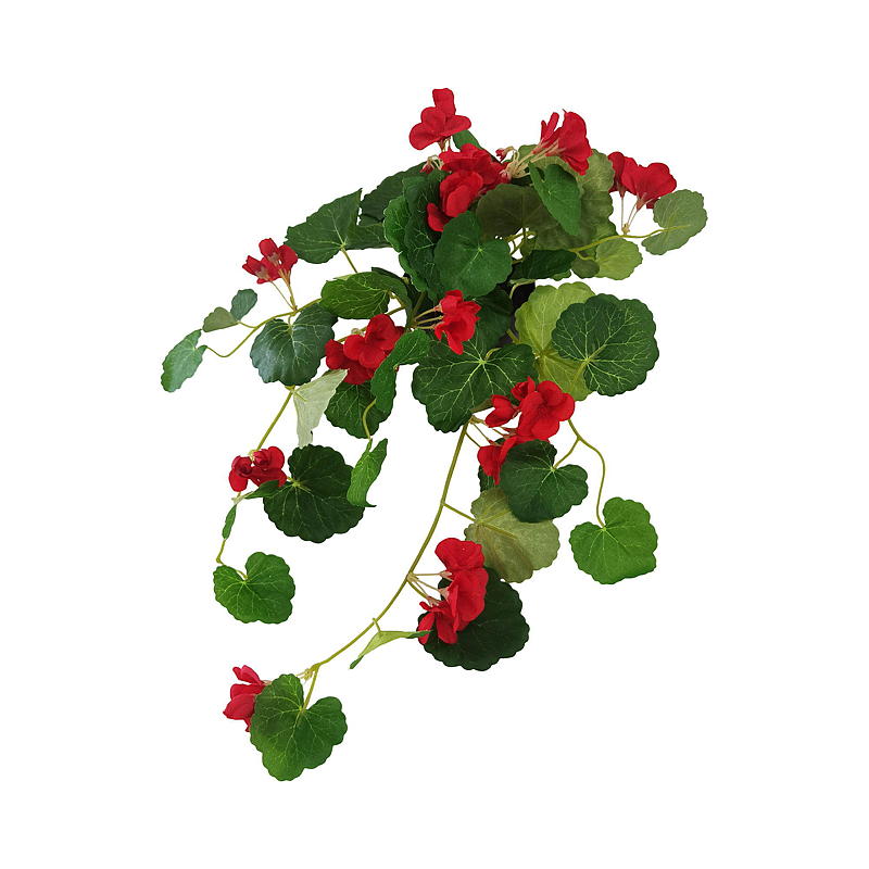 Hjem Pelargonium 25 cm hengende kunstig