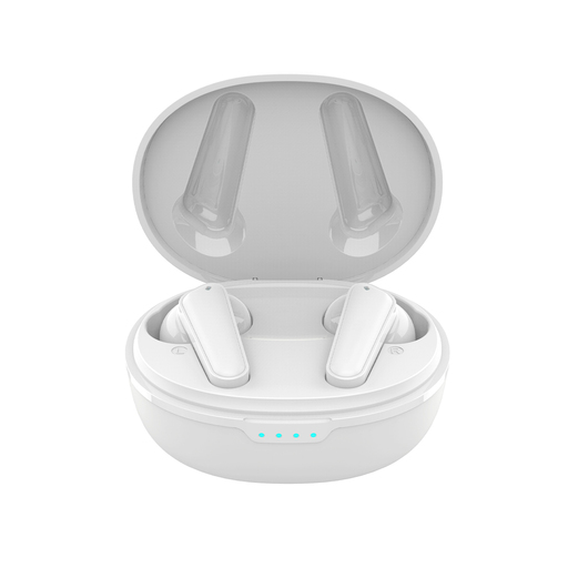 Bluetooth slúchadlá Tws158 Anc + Enc Prixton- Biele
