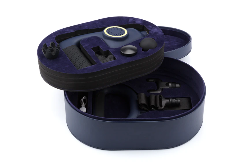 Pistola de massagem Medivon Gun ViPrime com acessórios