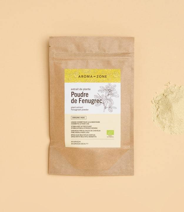 Ayurvedische plant Fenegriek (Methi) BIOLOGISCH (poeder)