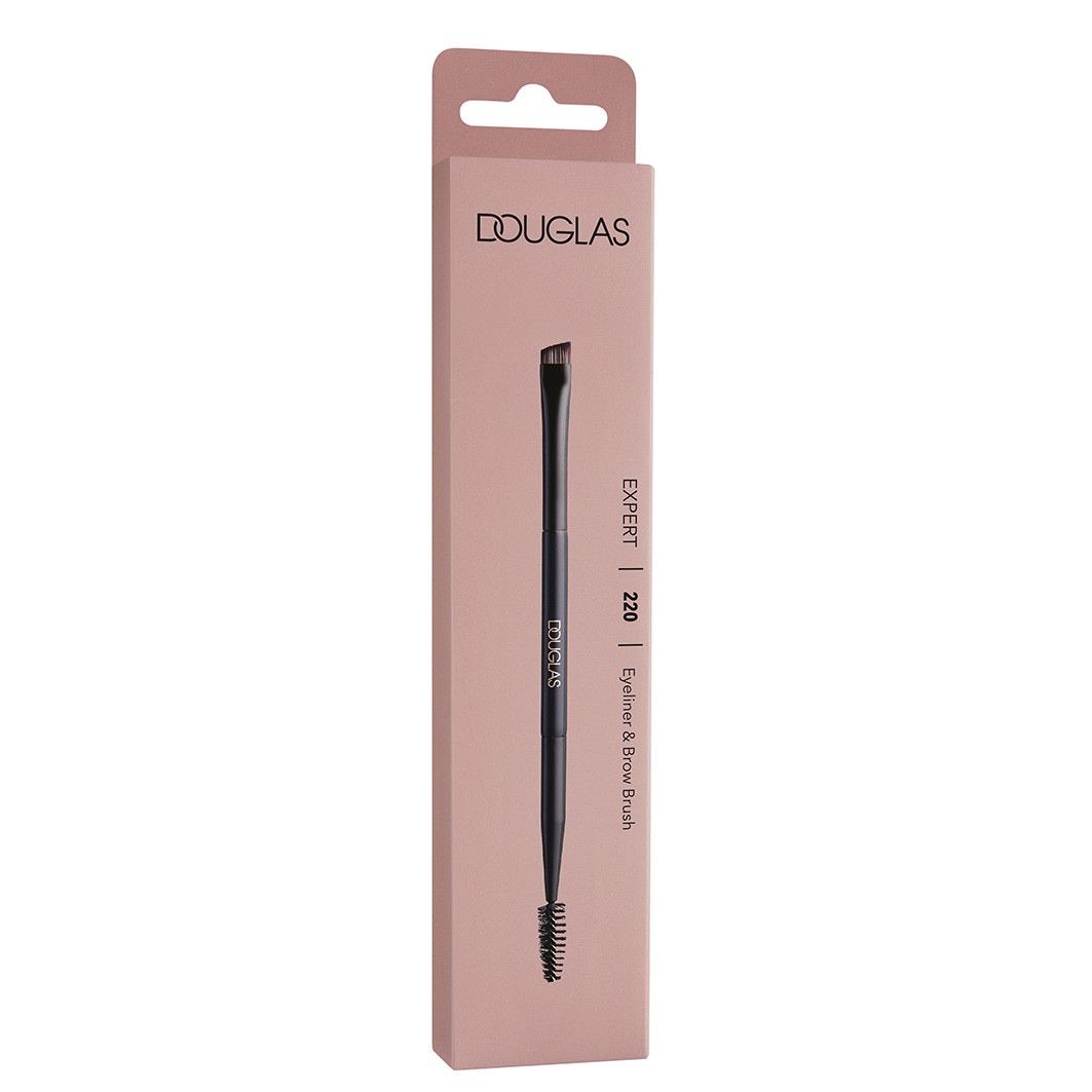Accessoire pinceau à sourcils Douglas Collection : Pinceaux experts – 220 pinceaux pour les yeux et les sourcils – 1 pièce