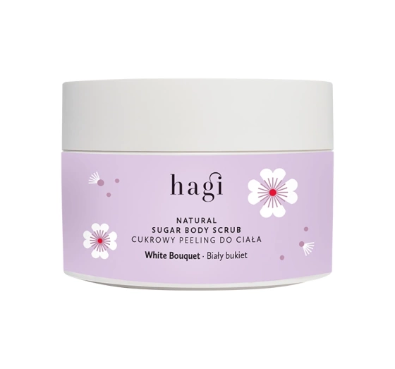 Hagi Biały Bukiet wygładzający peeling cukrowy do ciała 200 g