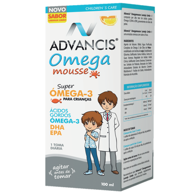 Suplemento infantil Advancis Advancis Omegamousse 100 ml 100 ml