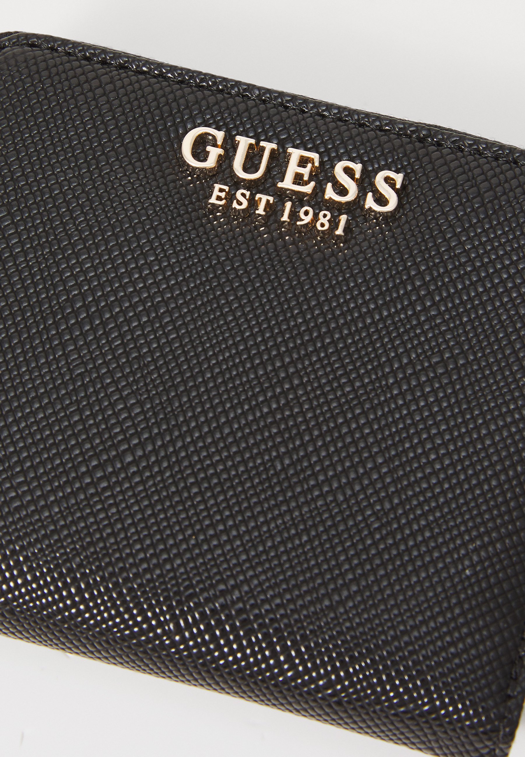 Portofel Guess LAUREL SMALL ZIP AROUND - Portofel - negru