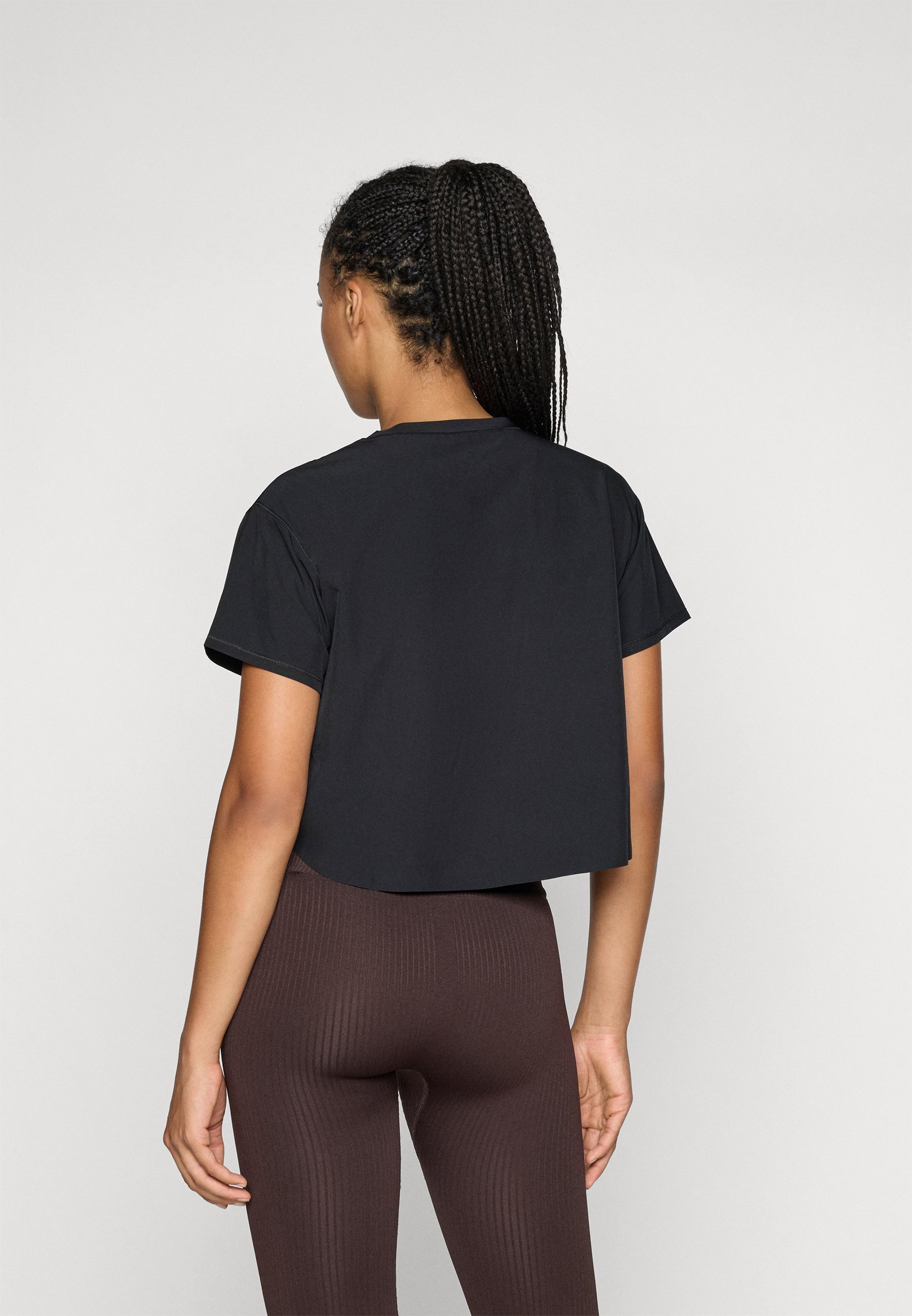 Champion TRAINING TECH CREWNECK - Sport T-shirt - zwart