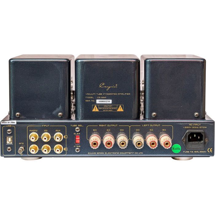 Cayin CS-55A KT88 Silver - Amplificateurs