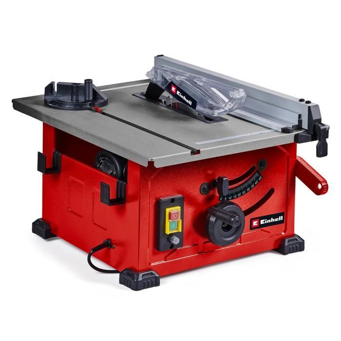 Sierra de mesa Einhell TC-TS 8 (1200 W, altura de corte de 45 mm, hoja de 210 mm)