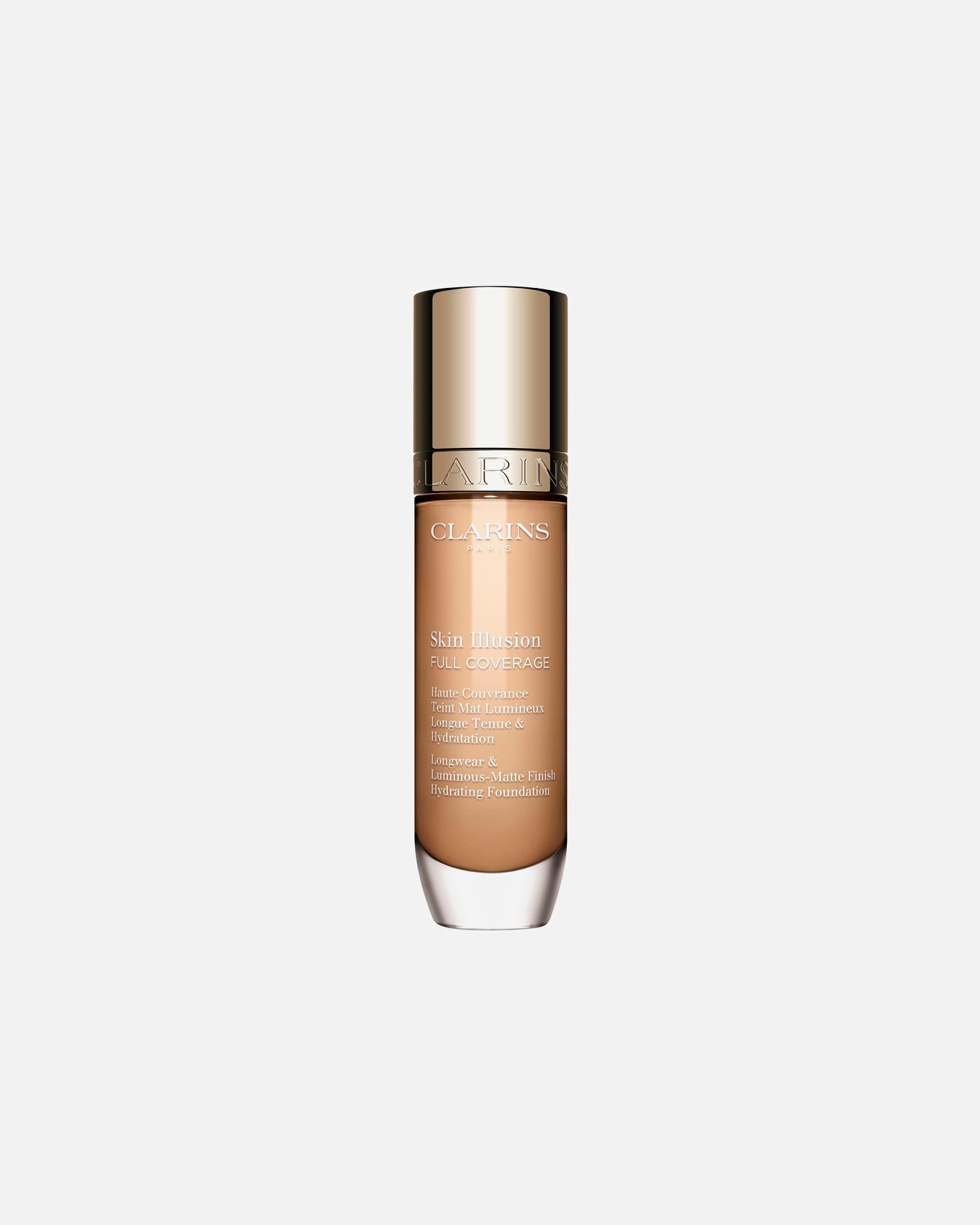 Clarins Foundation Skin Illusion teljes fedésű alapozó - 30 ml