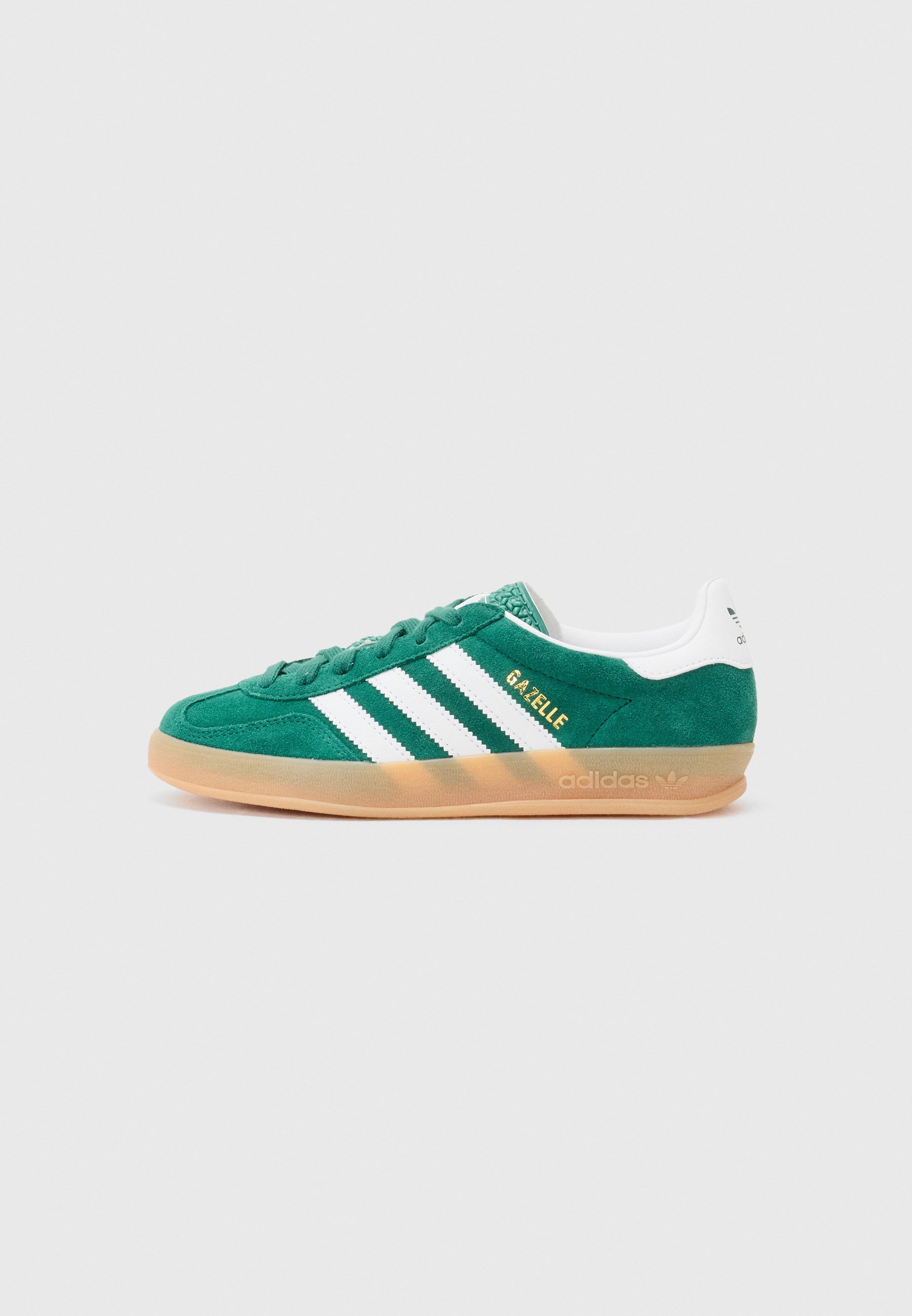 adidas Originals GAZELLE UNISEX - Sneaker - Collegegrün/Weiß