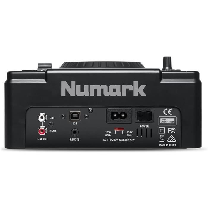 Numark NDX500 Lettore CD - Lettore multimediale USB-CD e software di controllo con jog wheel touch, interfaccia Audi 19261