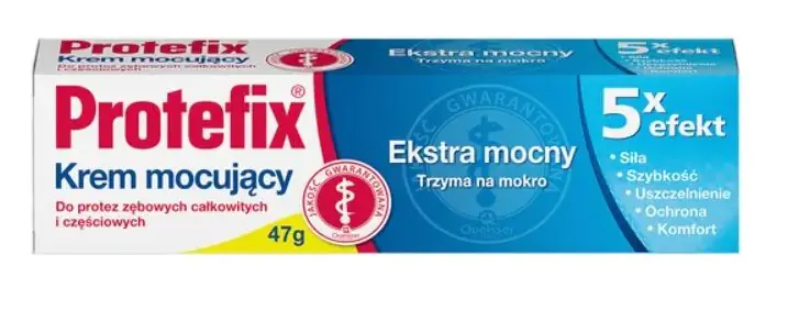 Protefix, Krem Mocujący Ekstra Mocny, Krem mocujący do protez zębowych