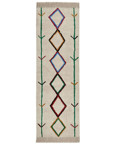 Dywan bawełniany ze wzorem 80x230 cm