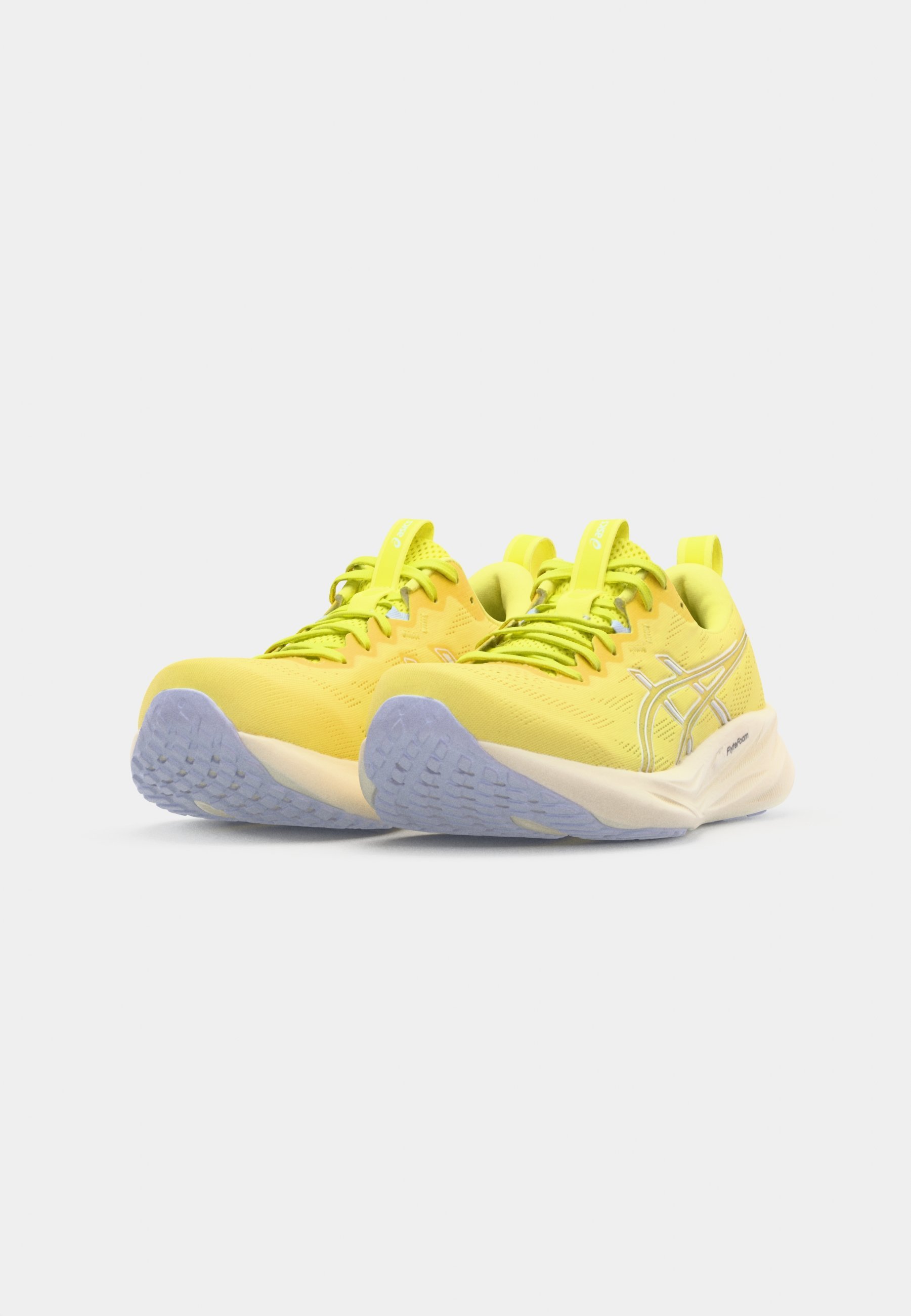 ASICS GEL PULSE 16 - Chaussures de running sur route - citron/blanc