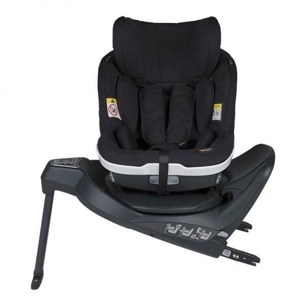 Silla de coche BeSafe iZi Turn i-Size - Reclinable - Protección contra impactos laterales - Negra