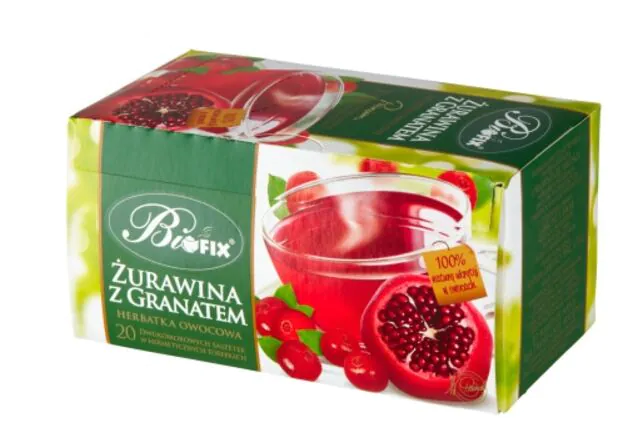 Bifix Herbata Premium, Żurawina-granat