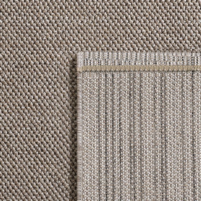 Carpetsale24 Tapis de Salon en Brun 160x230 cm tapis à boucles mélangées uni moderne tapis décoratif facile d'entretien doux