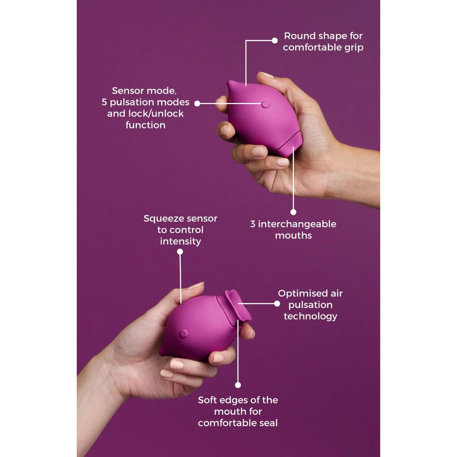 Personal Massagers The Poet - Powerful Suction Vibrator - Stimolazione Clitoride