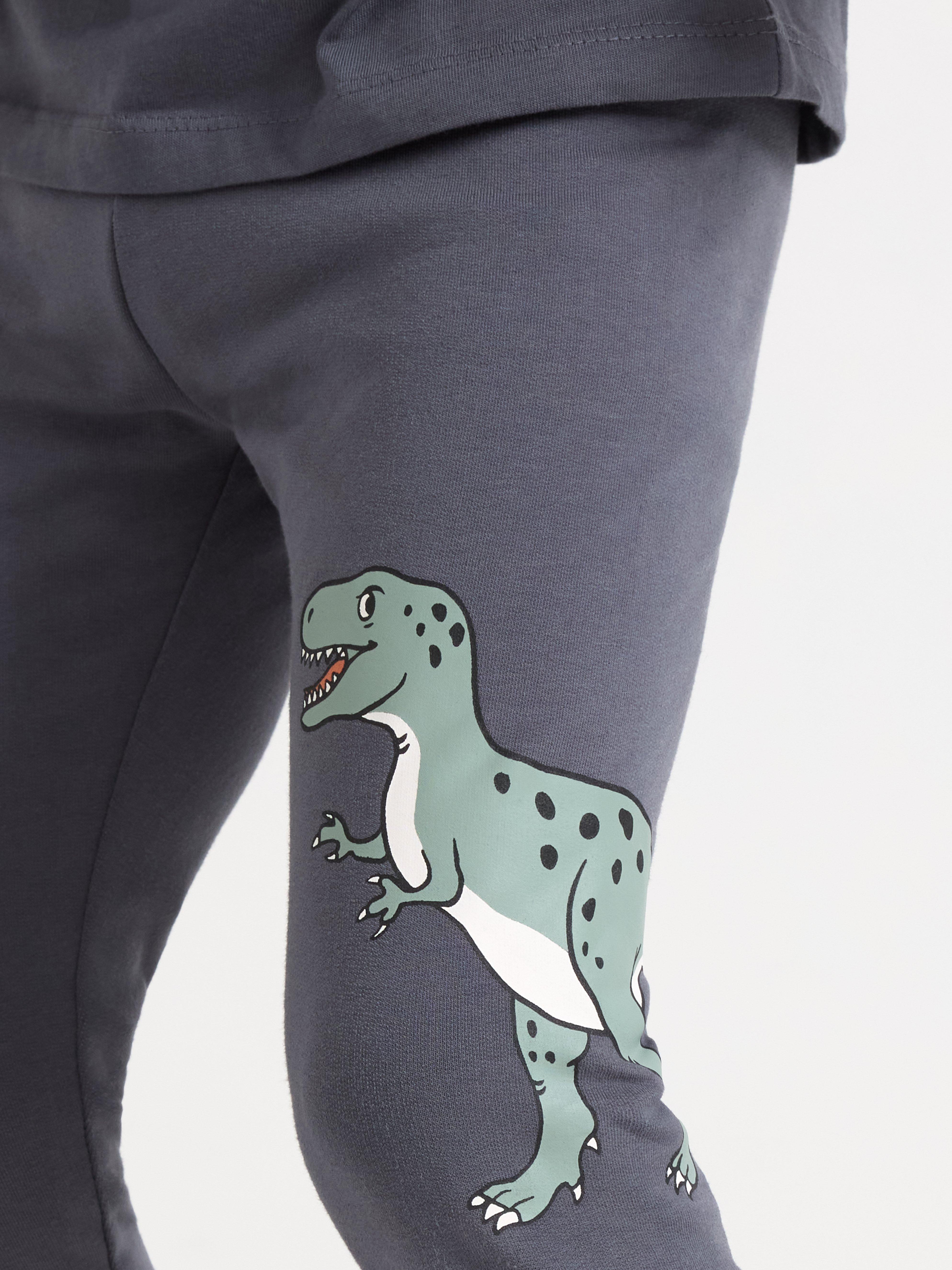 Leggings de 2 unidades con interior cepillado, color gris oscuro.