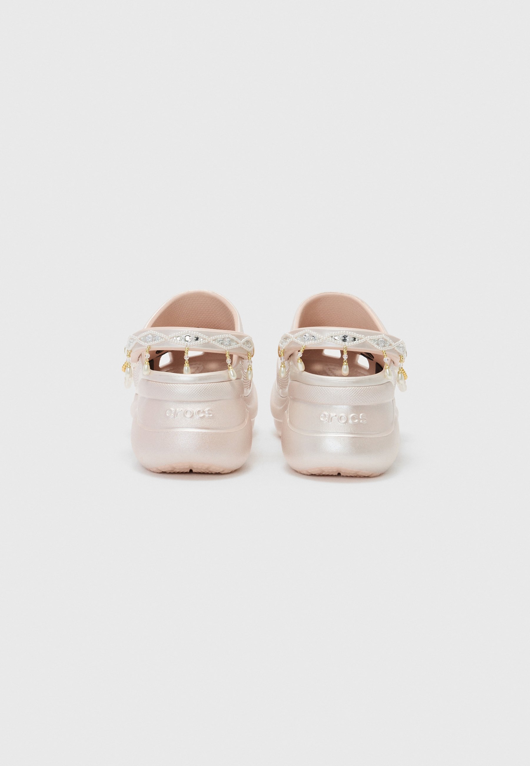 Crocs BAE BEDAZZLED - Klompen - kwarts