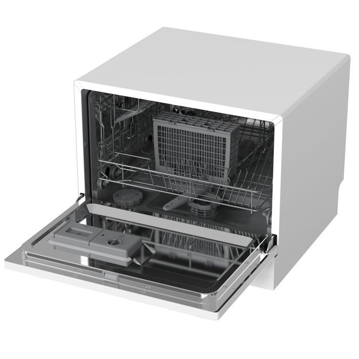 GEDTECH - Lave vaisselle Table Top GLV6T47WH - 6 couverts - 47 dB - Dpart diffr