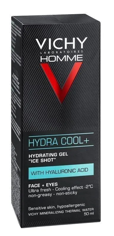 Vichy Homme Hydra Cool+ Nawilżający żel do twarzy dla mężczyzn