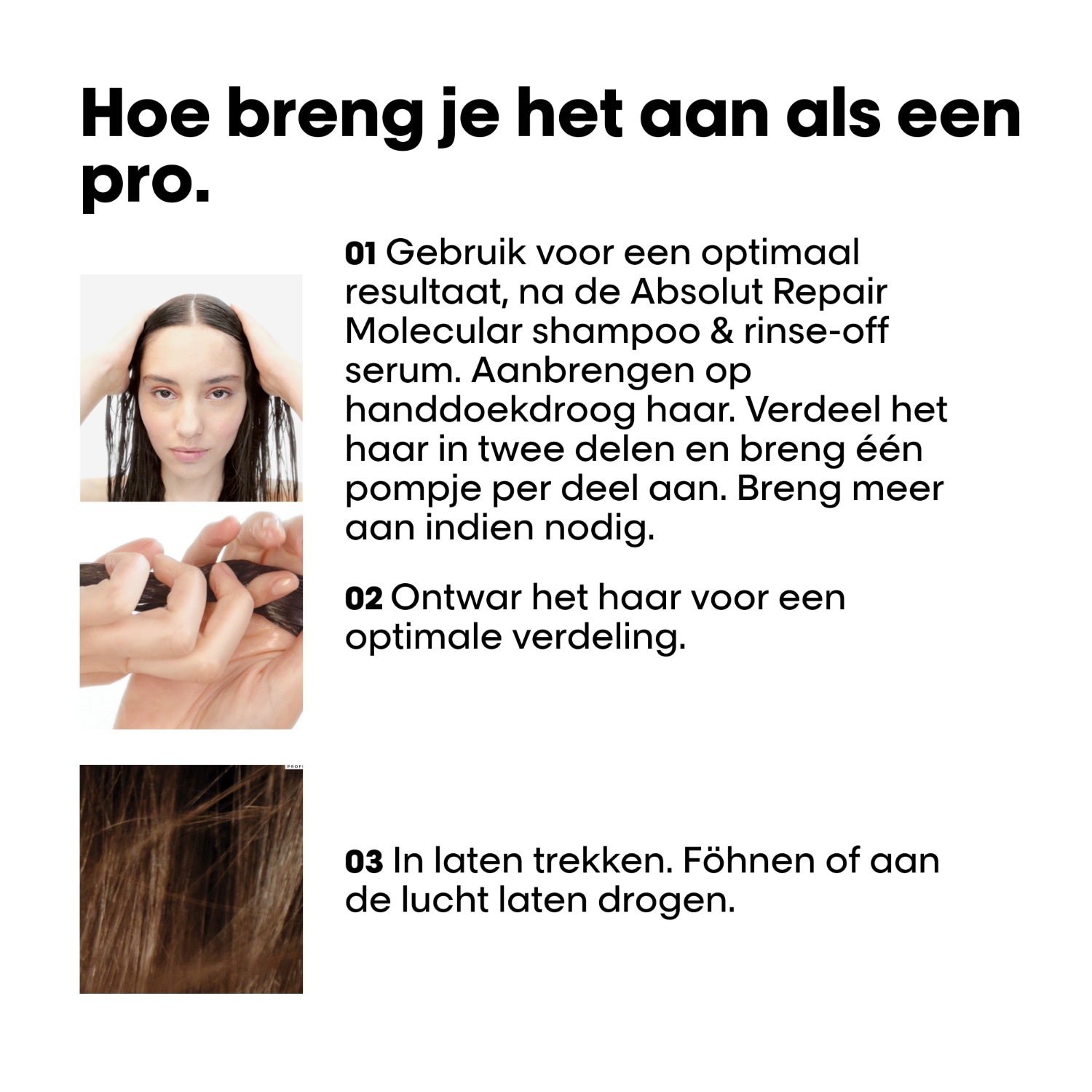 L'Oréal Professionnel balzam brez izpiranja Absolut Repair molekularna maska brez izpiranja - 50 ml