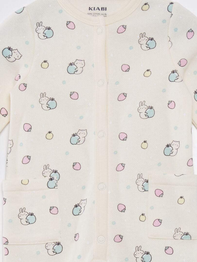 Evolutionaire onesie - BEIGE