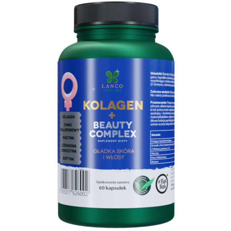 Lanco Nutritions Kolagen + skaistumkopšanas komplekss