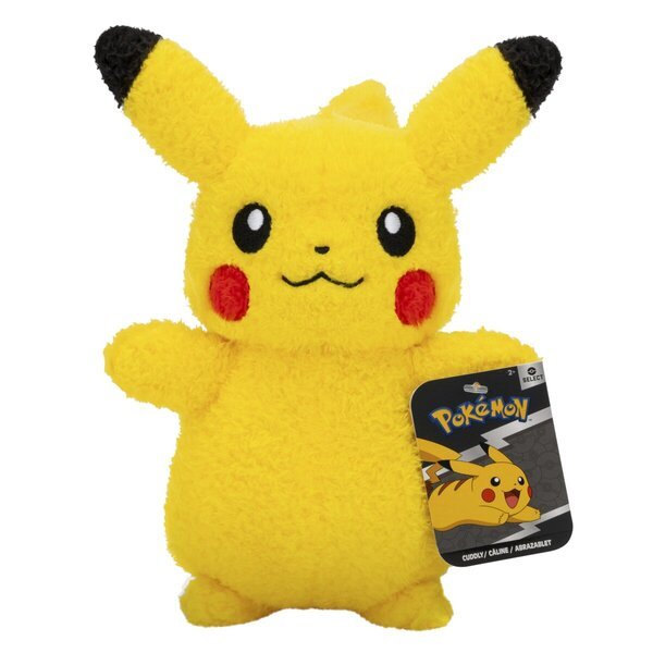 Plišasta igrača Pokémon Cuddle Pikachu<br>rumena, 20 cm