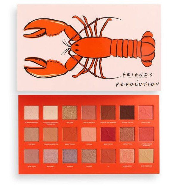 Paleta senčil za oči Friends X Revolution He's Her Lobster Palete senčil za oči in ličila
