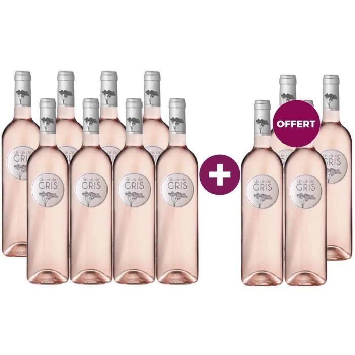 Compre 8 y obtenga 4 gratis: Un Air de Gris 2025 Pays d'Oc - Vino Languedoc Rosado