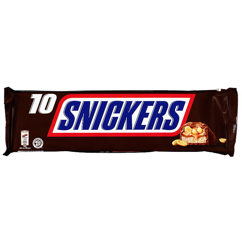 Mars Snickers 10-pak 500 g