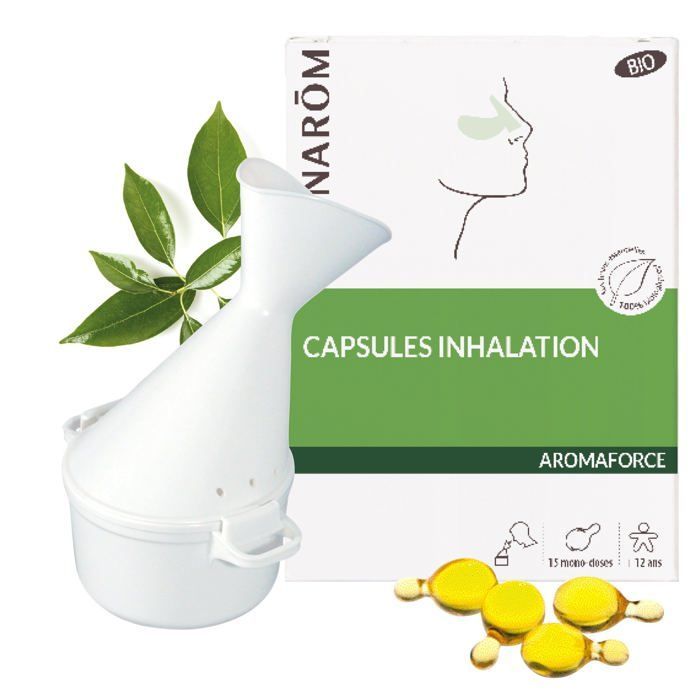 Inhalatiecapsules + gratis inhalator - Biologisch