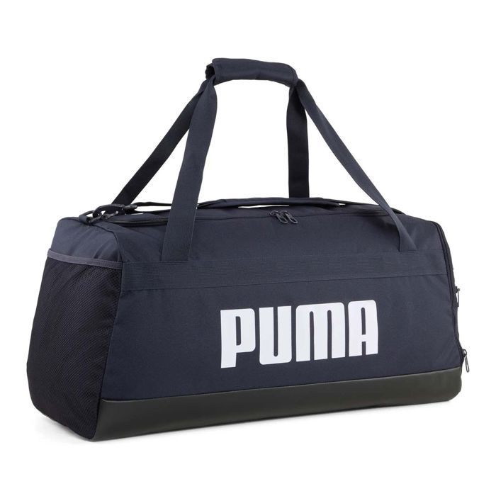 PUMA Sac de sport bleu foncé pour femme et homme - Challenger Sportsbag M New Navy 315687