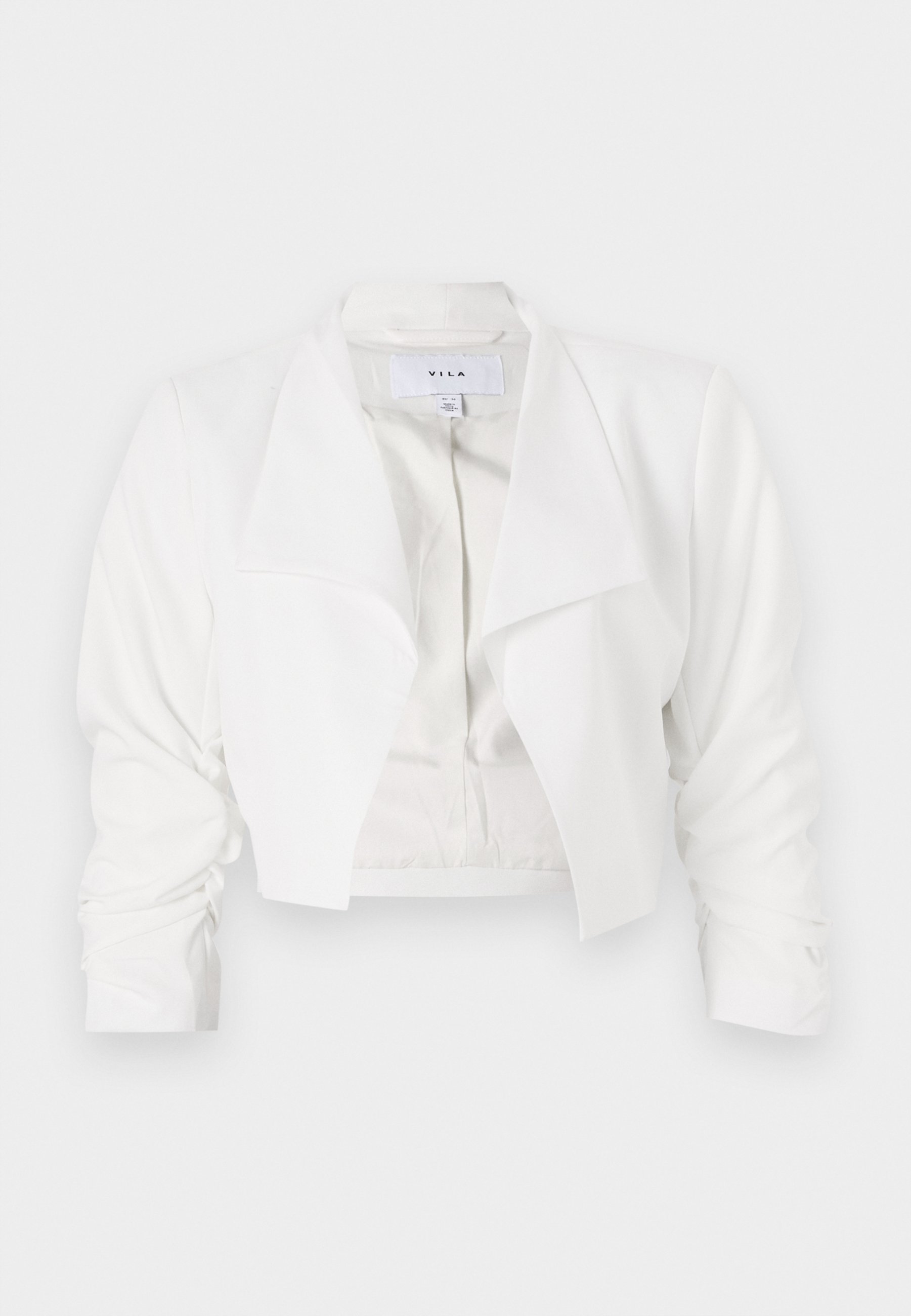 VILA VIHER CROPPED - Blazer - Cloud Dancer