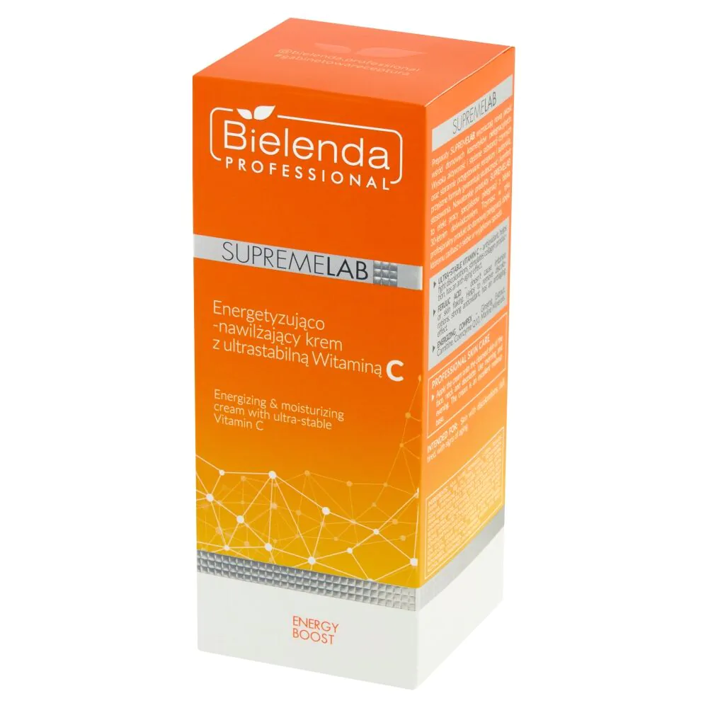 Bielenda Professional Supremelab Energy Boost Energetyzująco-nawilżający krem ze stabilną Witaminą C