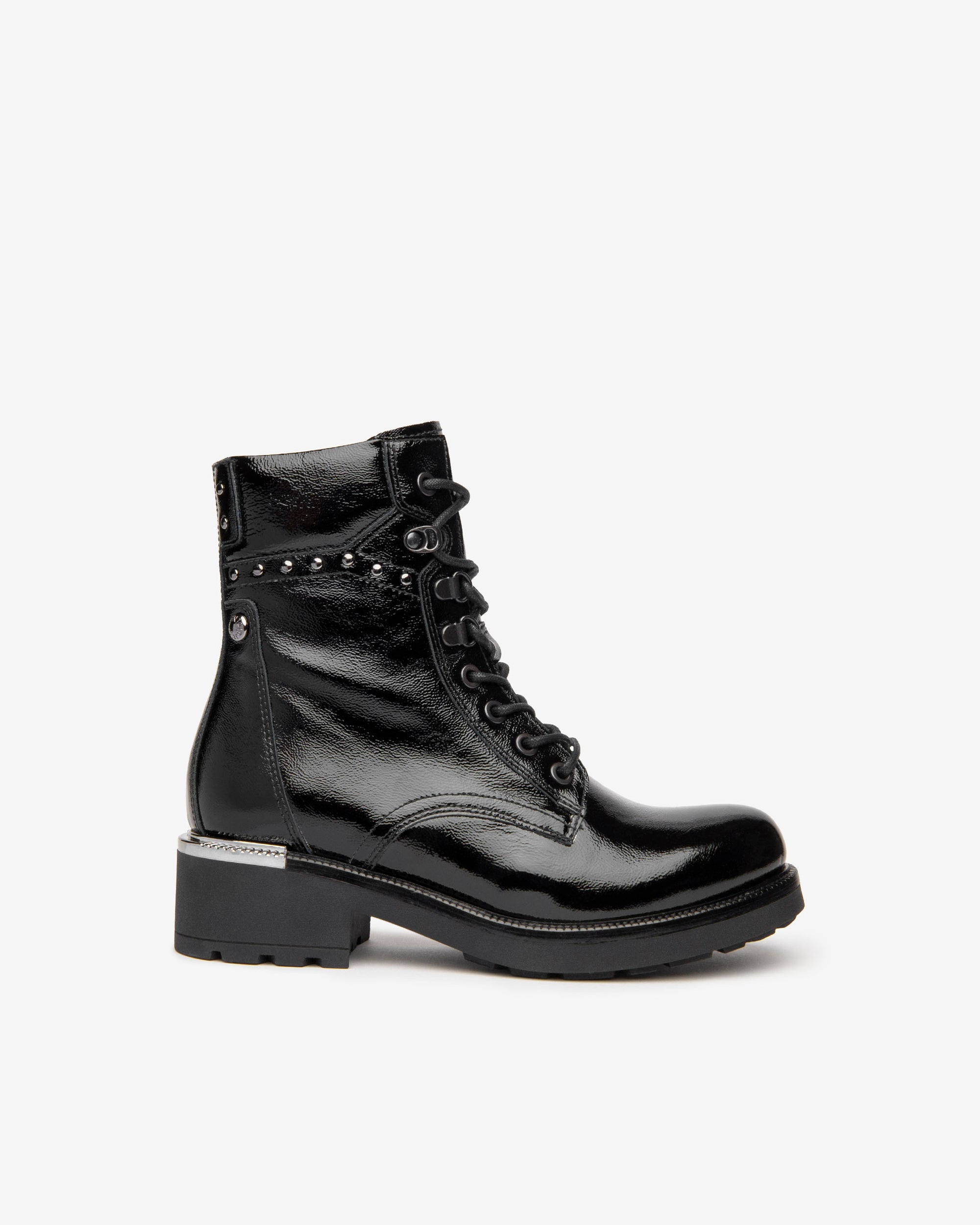  Amphibiens en cuir verni pour femmes