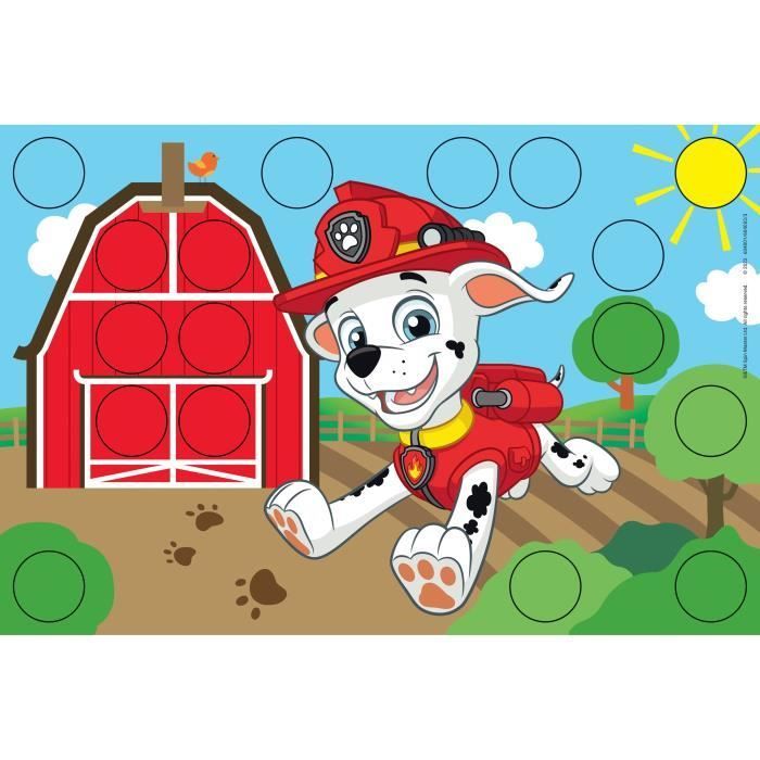 Colorino Paw Patrol, juego educativo, para mayores de 2 años, Ravensburger, Paw Patrol
