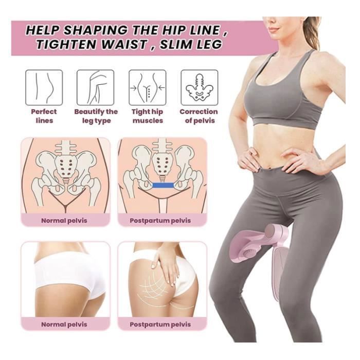 Entrenador de músculos del suelo pélvico, entrenamiento posparto, tonificación muscular femenina, máquina para tonificar los glúteos, brazos y pecho, máquina de ejercicios abdominales