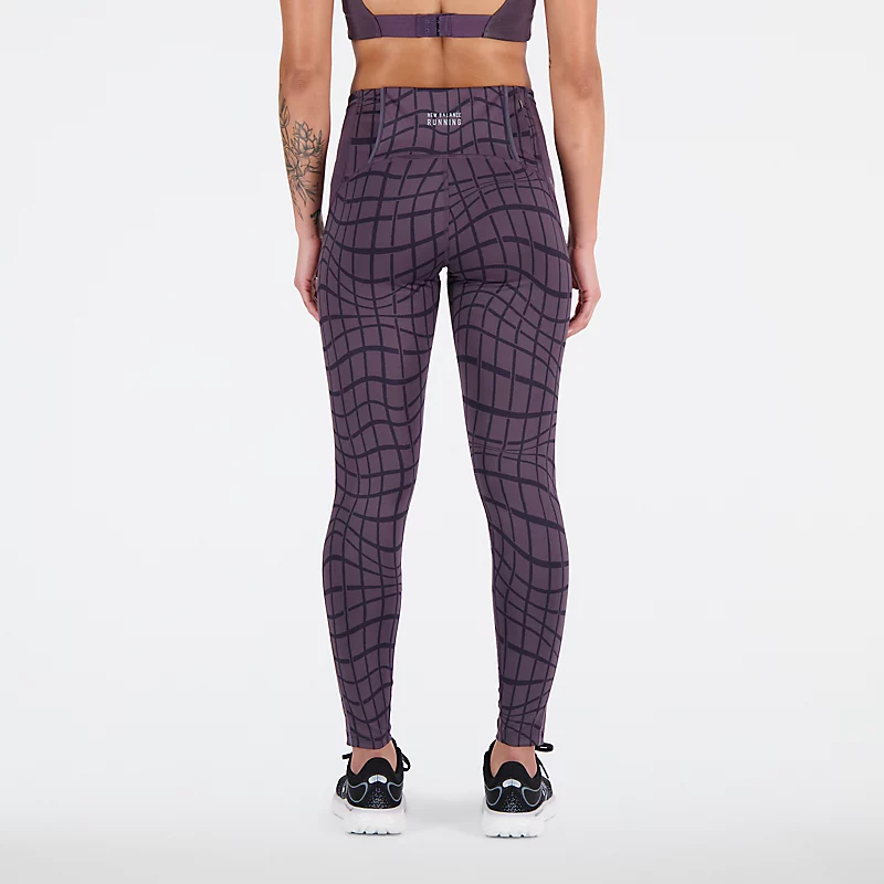 Damskie legginsy do biegania z nadrukiem Impact - INTERSTELLAR