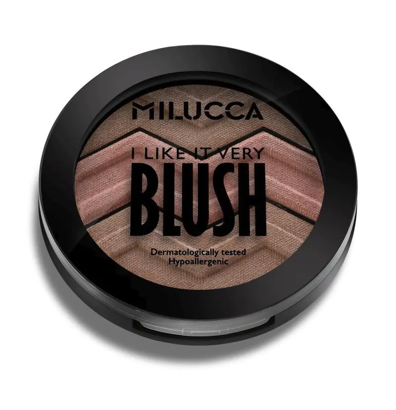 Milucca I Like It Very Blush Róż do policzków, 01