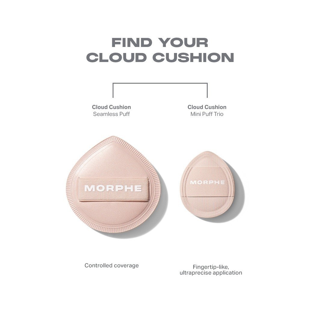 Morphe Powder Puff debesėlių pagalvėlė besiūlė - 1 vnt.