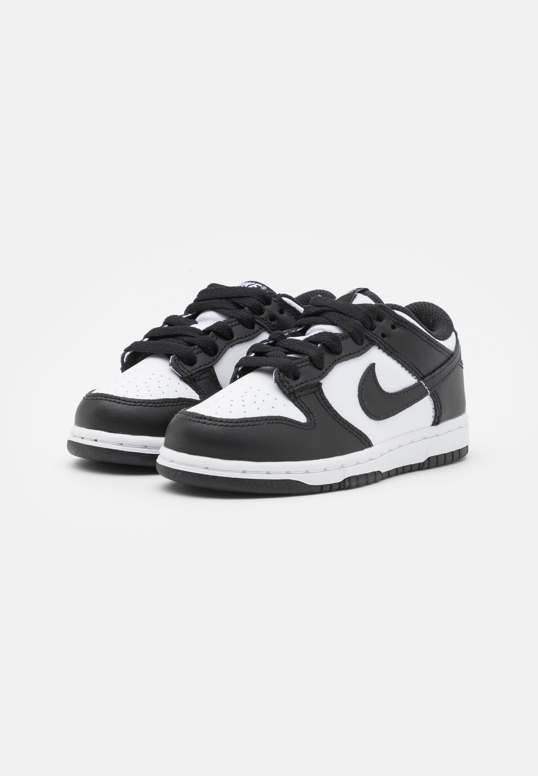 Nike Sportswear DUNK LOW - Sneaker - weiß/schwarz