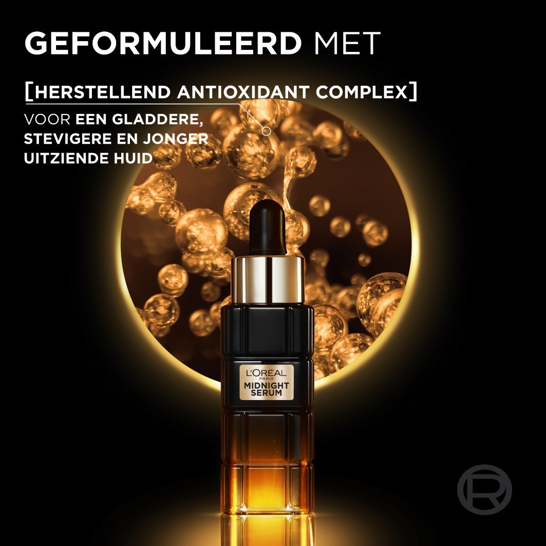 „L'Oréal Paris“ senėjimą stabdantis serumas „Age Perfect Midnight Serum“ – 30 ml