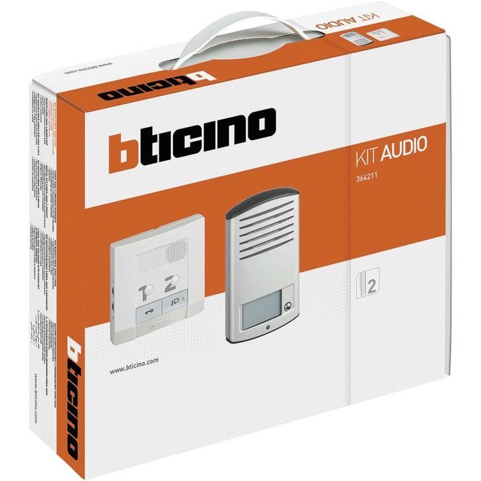 Wired audio kit - BTICINO - CK2 - 4 wires - 2 audio handsets - connected device