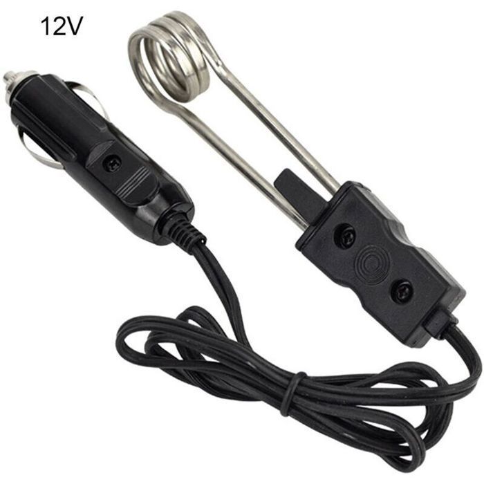 Calentador de agua para coche - MHY® - 12V - 24V - 120-140W - Cobre+PVC+ABS - Compacto - Fácil de transportar